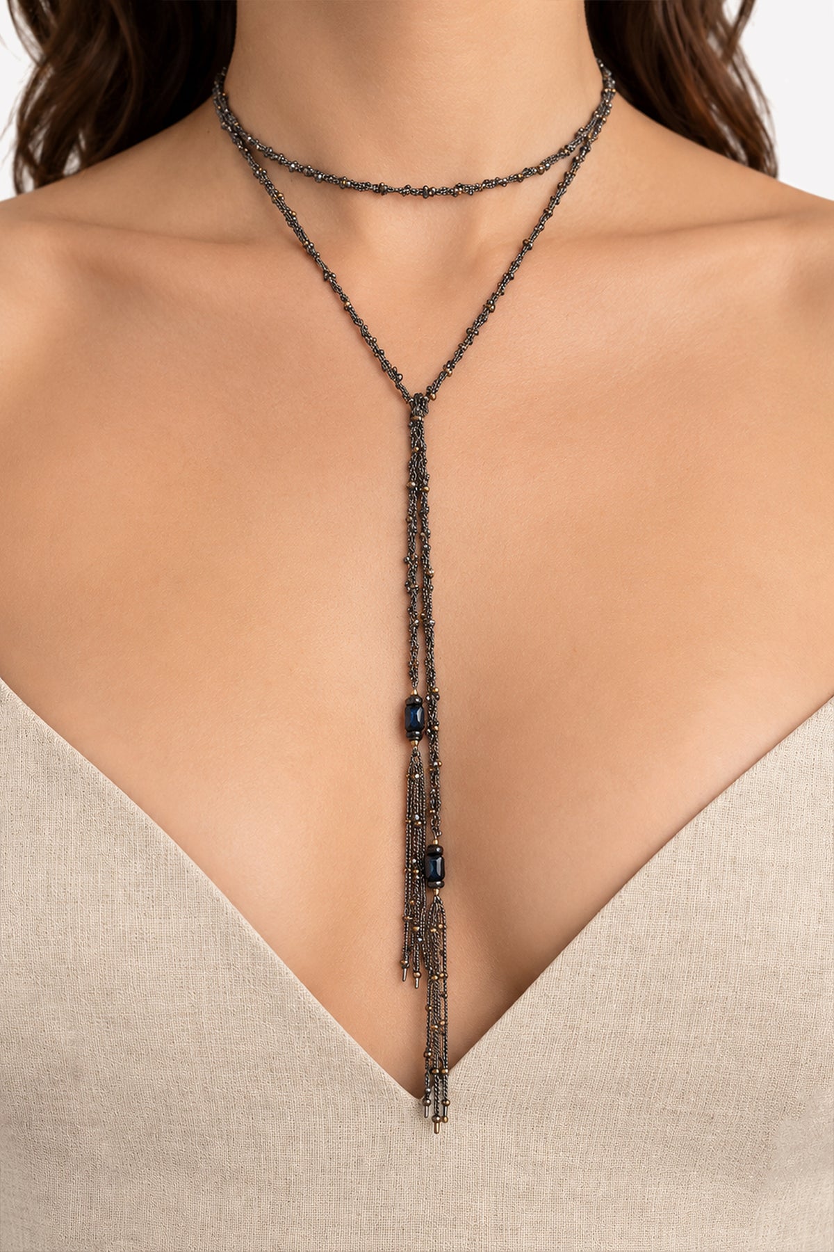 RAMINA - Chamorel Necklace x Kristina Ti