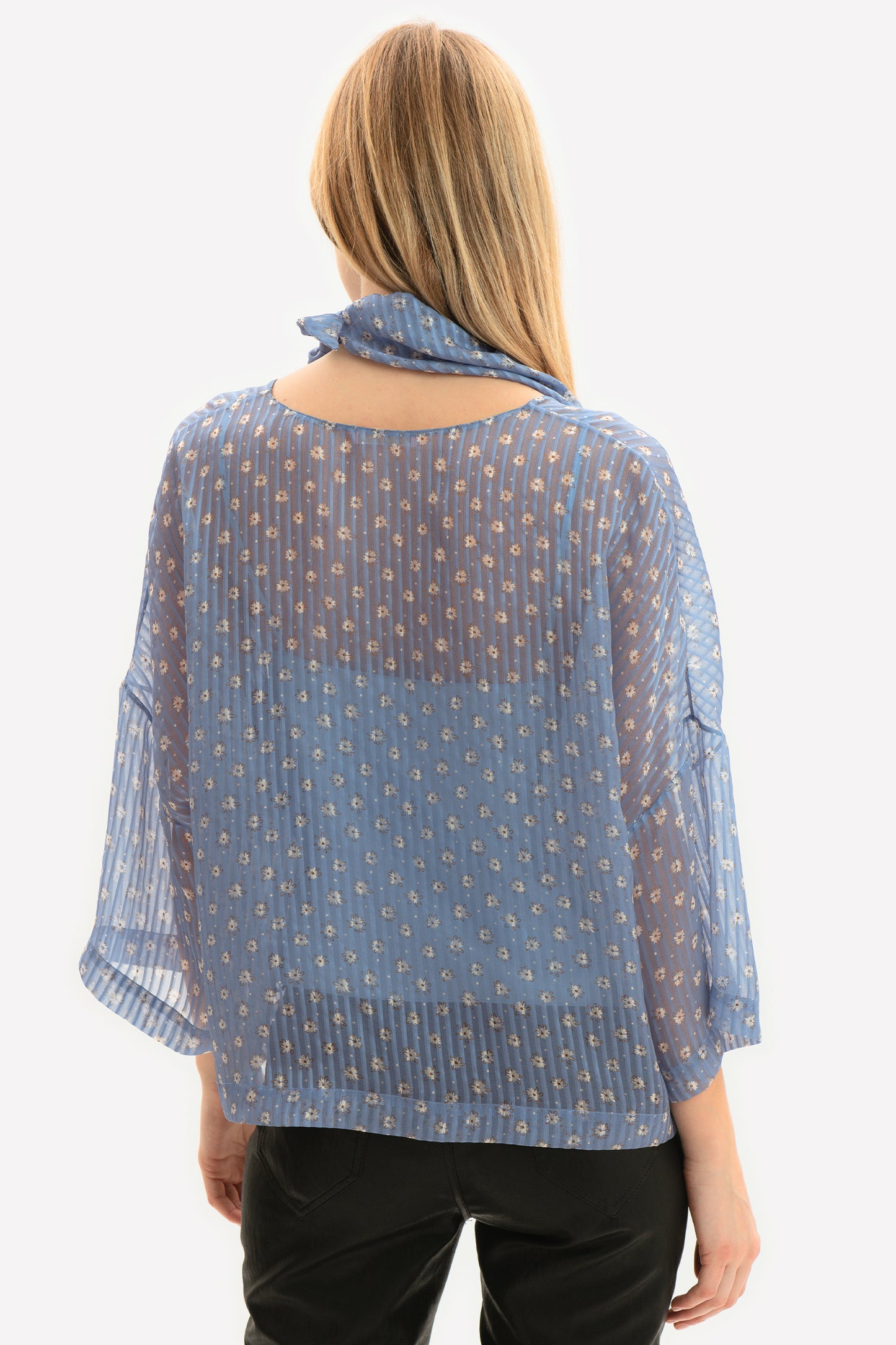 EVA - Blusa over in seta Monet