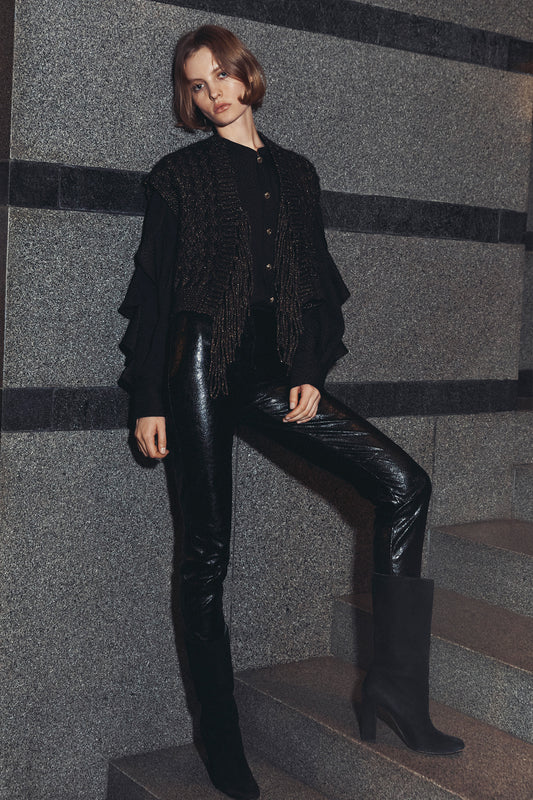 DIANA - Wool and alpaca vest Cosmo