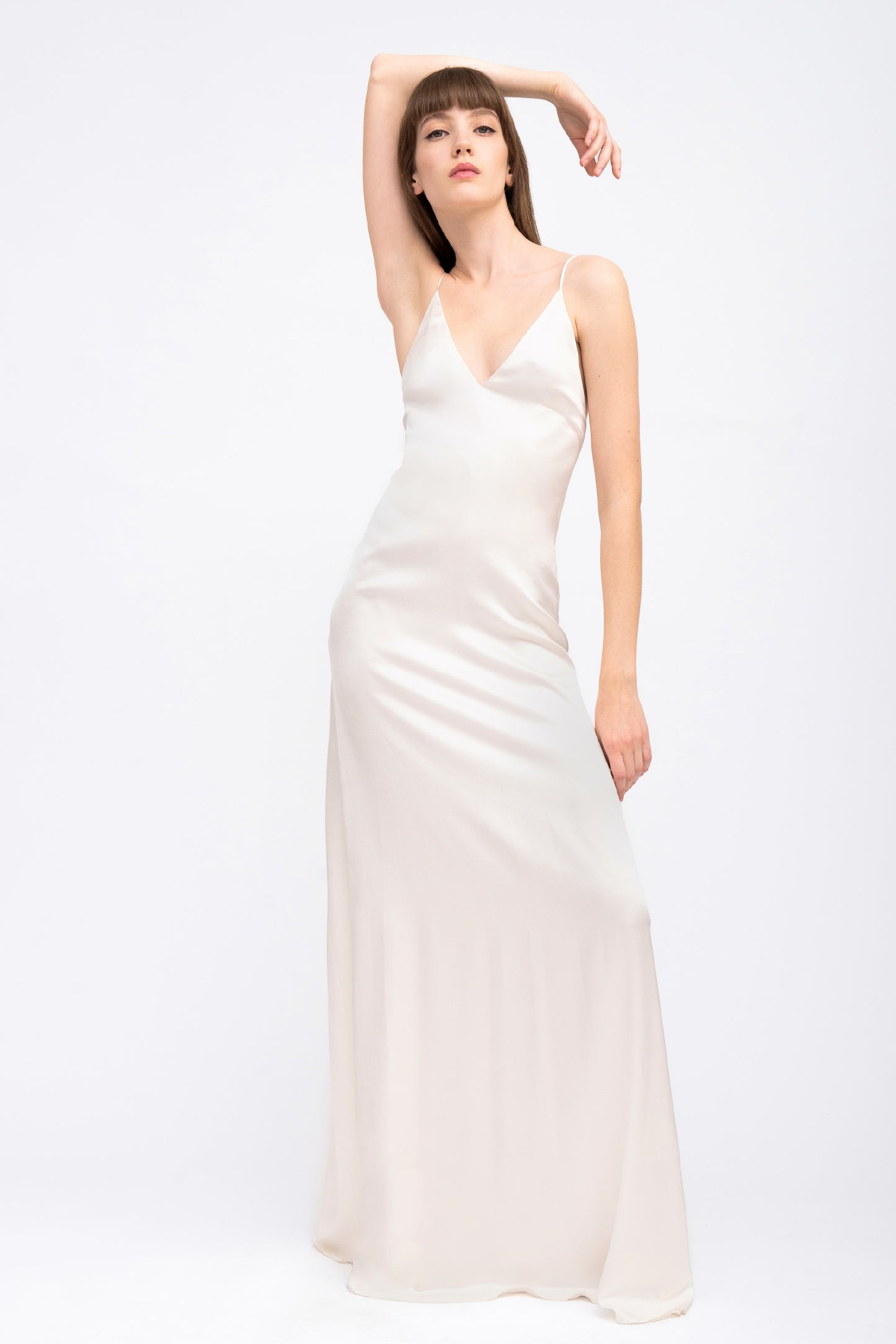 ARIA - Long silk dress
