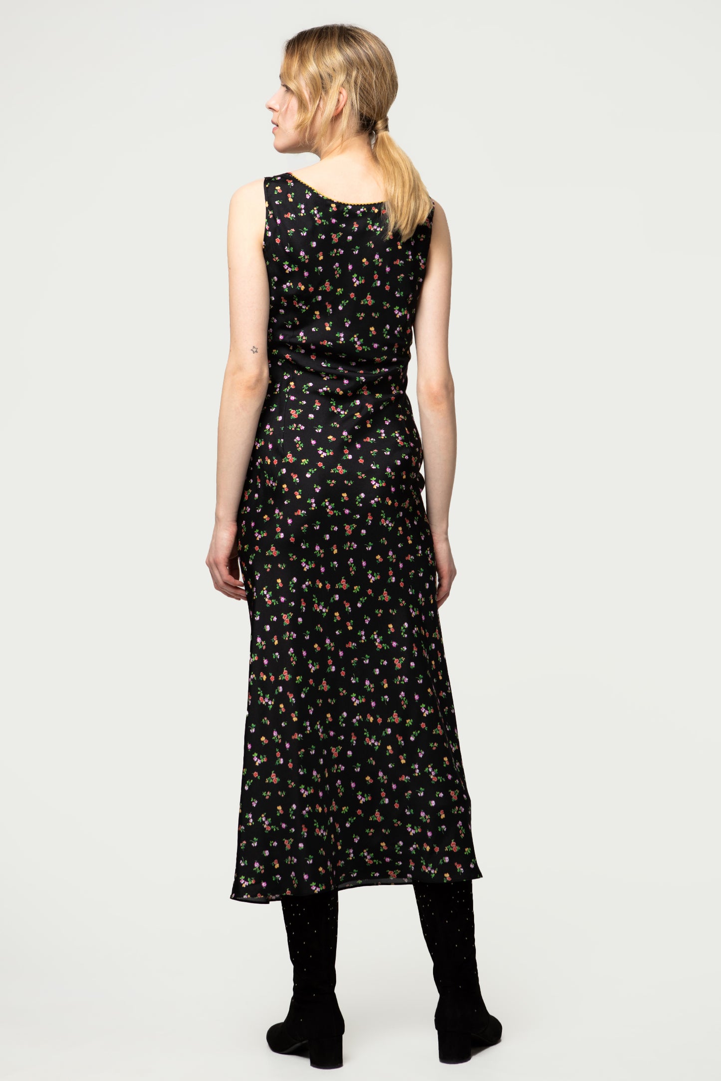 GRAZIA - Long silk dress