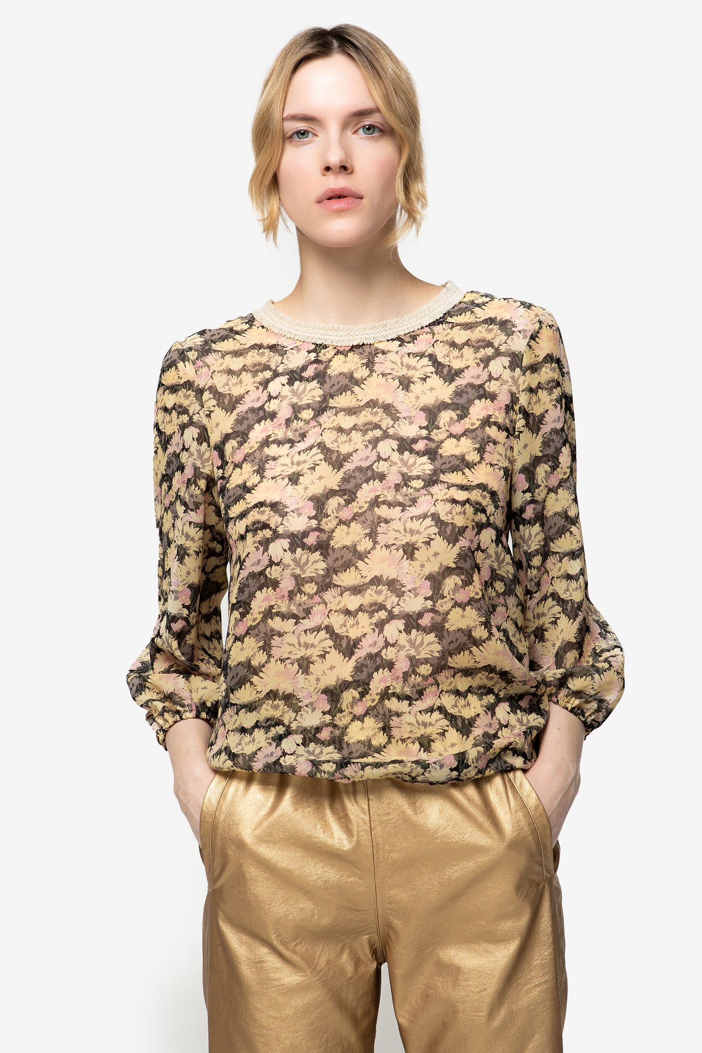 JOYCE - Blusa in seta