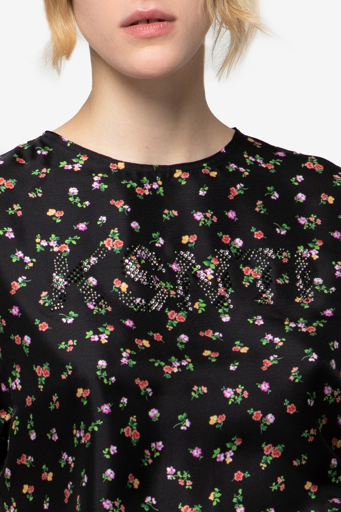 SUSANNA - Tshirt in seta La Nuit