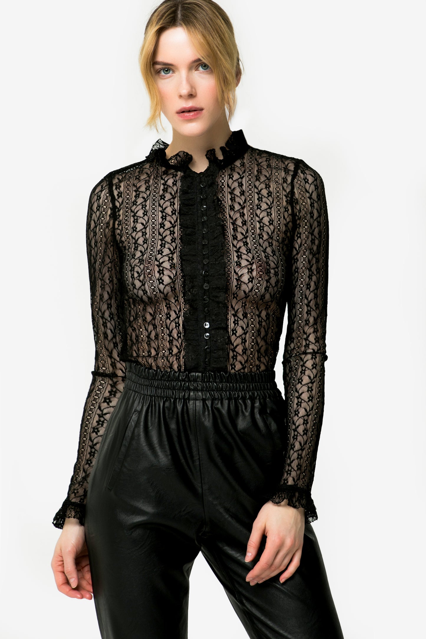 BENEDETTA - Undress lace shirt