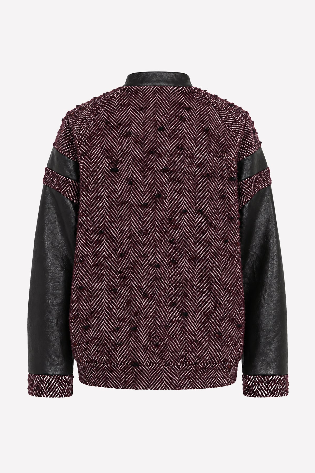 DELIA - Tweed bomber jacket Downtown