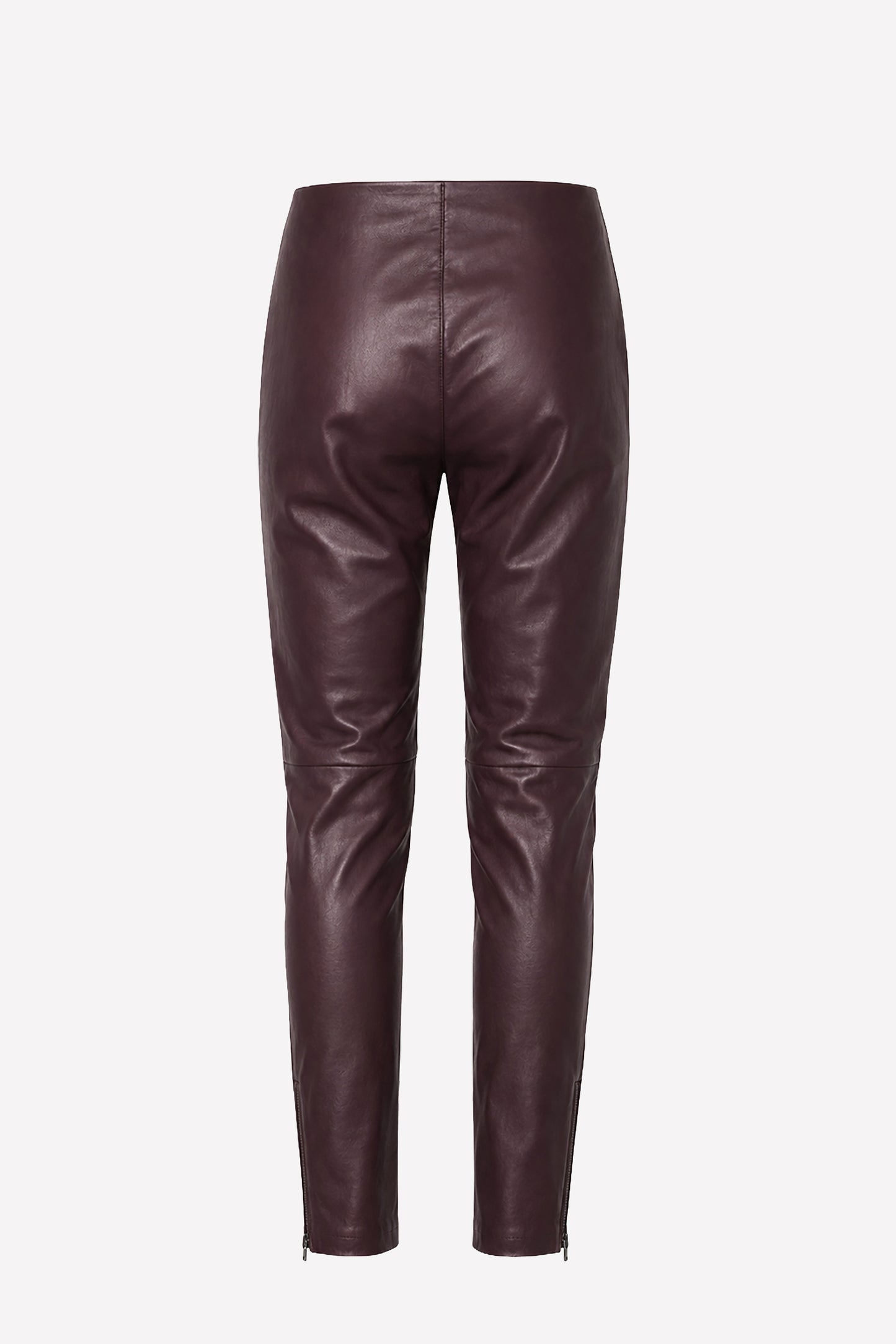 REBECCA - Skinny eco-leather trousers Rock