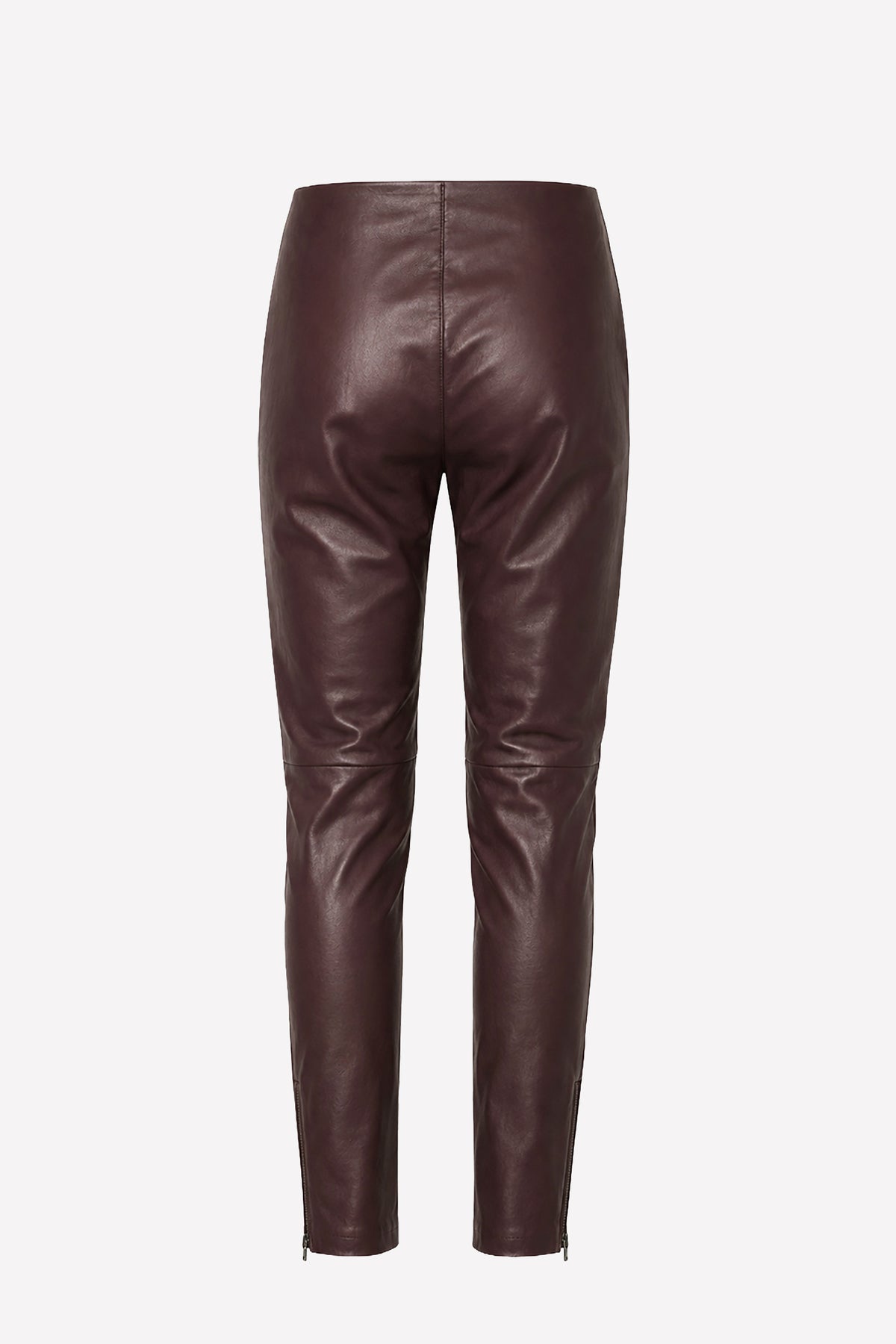 REBECCA - Skinny eco-leather trousers Rock