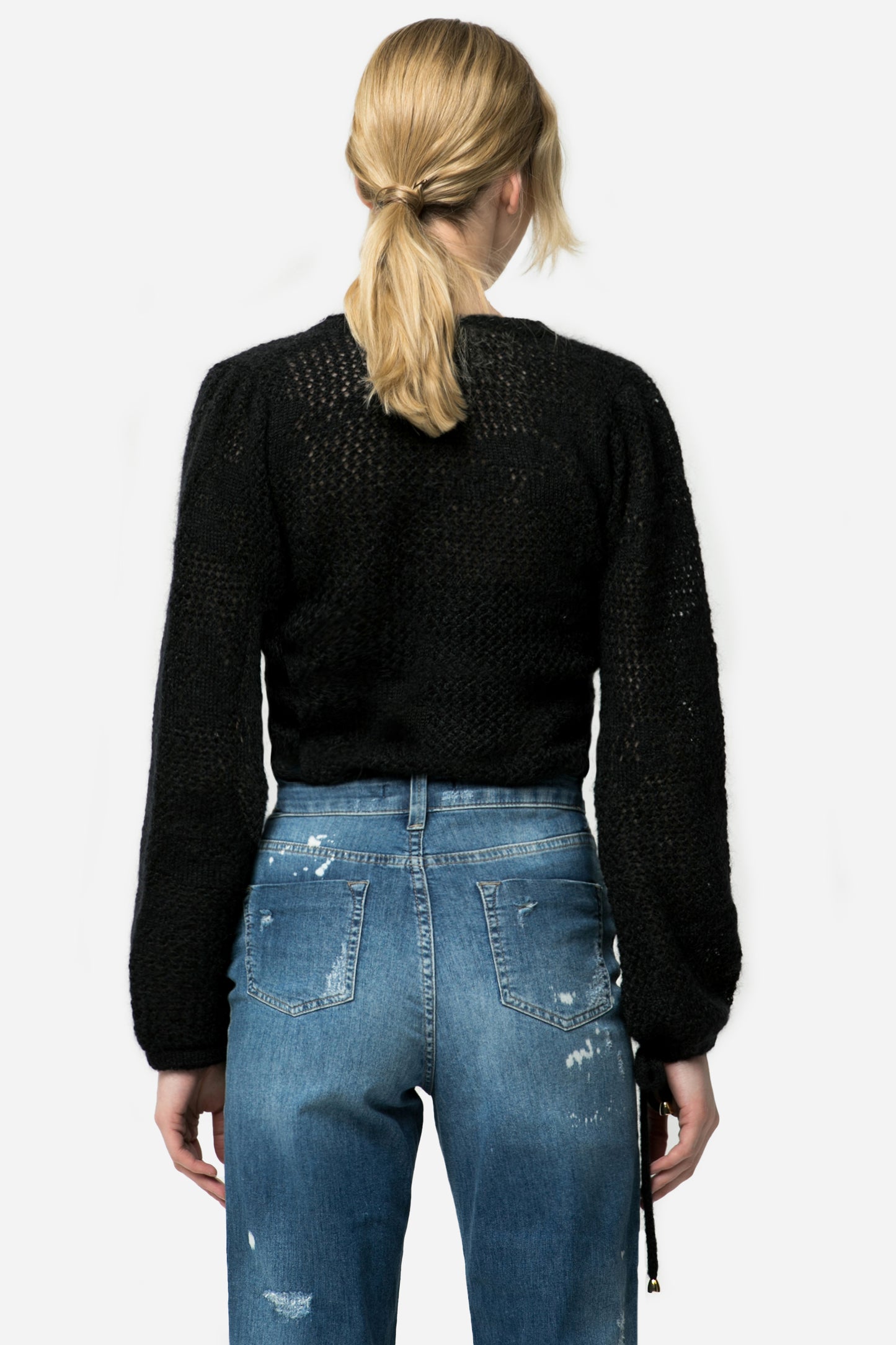 SELENE - Monochrome knitted sweater