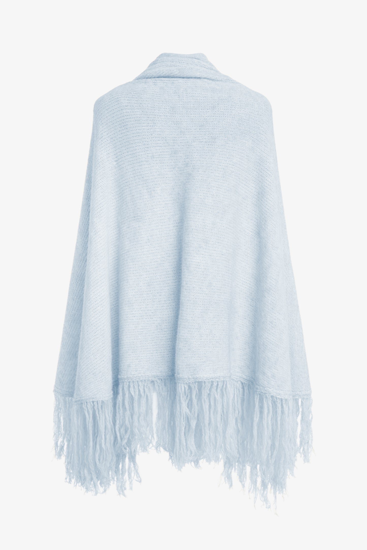 AZZURRA - Alpaca and cashmere poncho