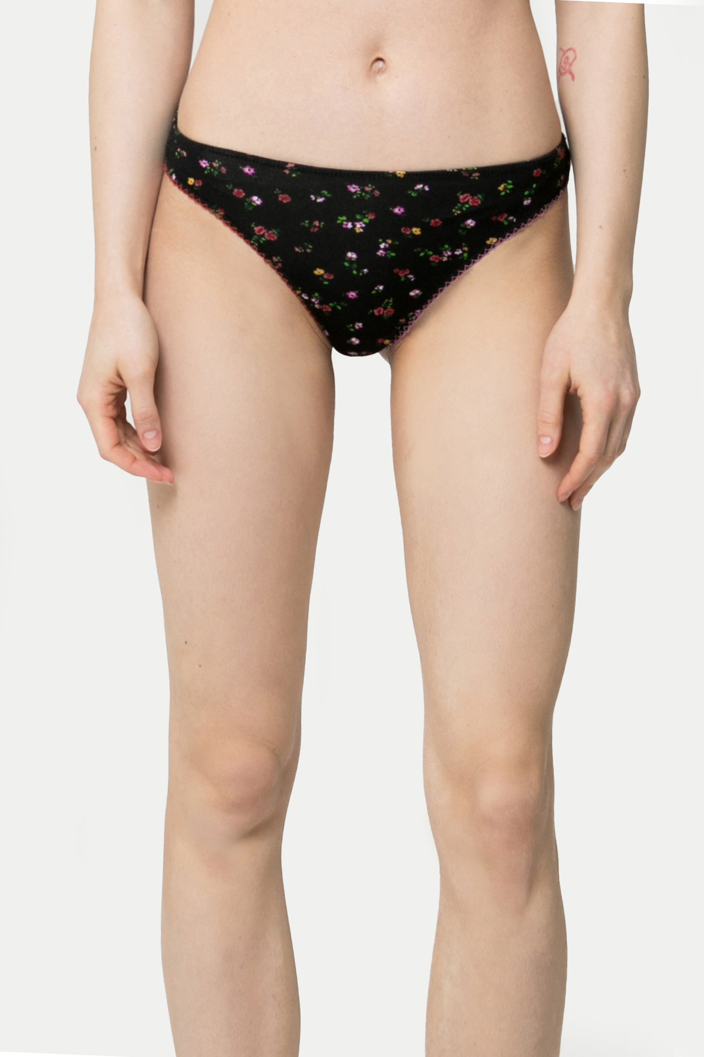 MAYA - Microfloral briefs in jersey