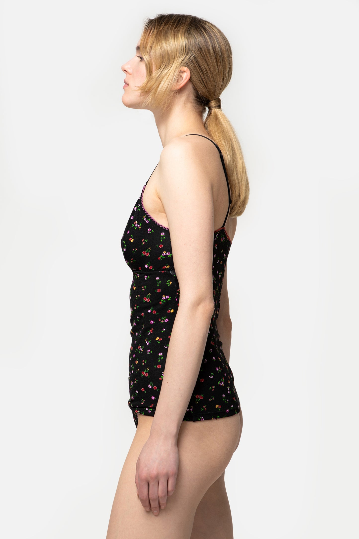 RITA - Microfloral top in jersey