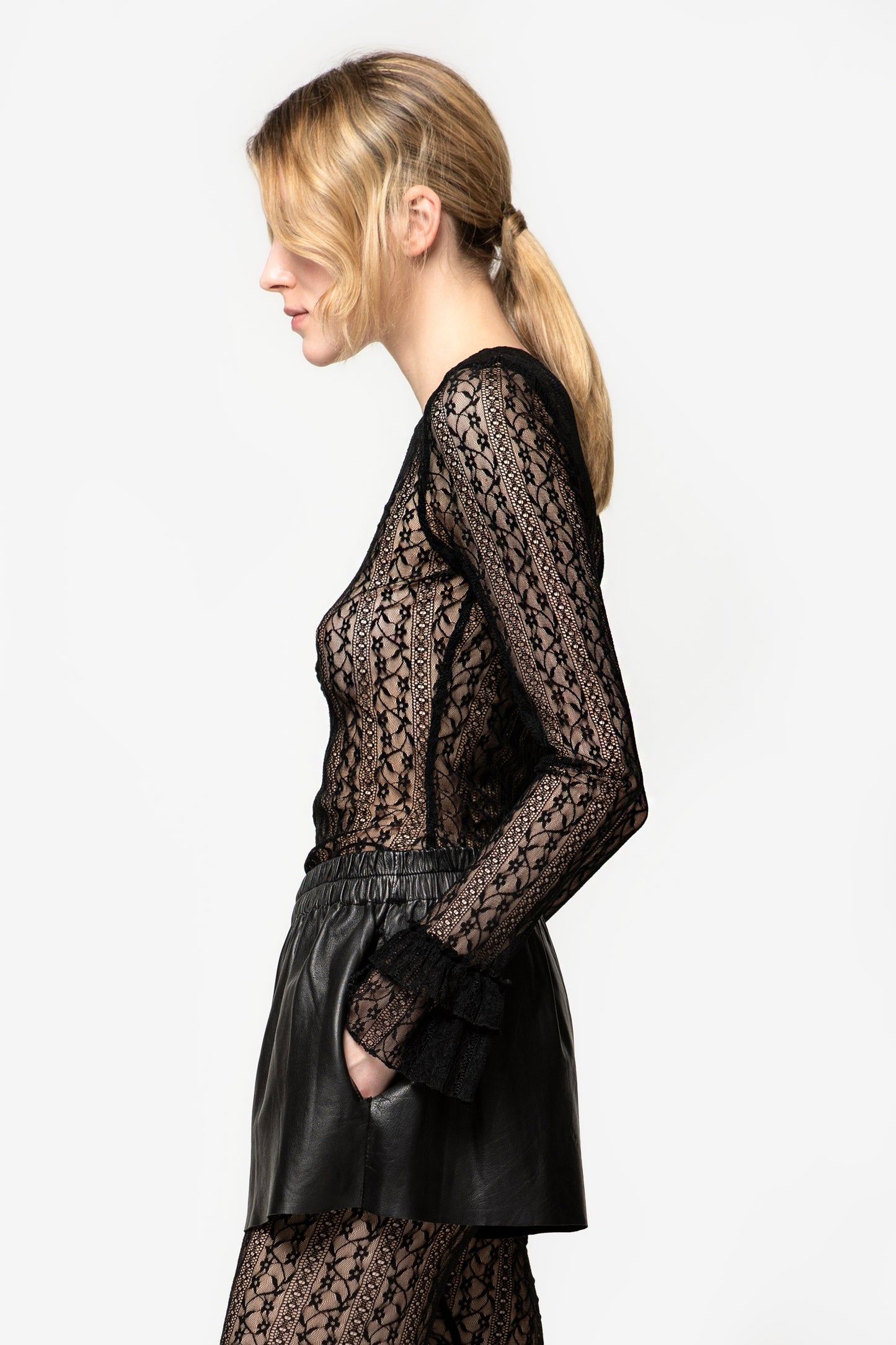 LUCIA - Blusa in pizzo Undress