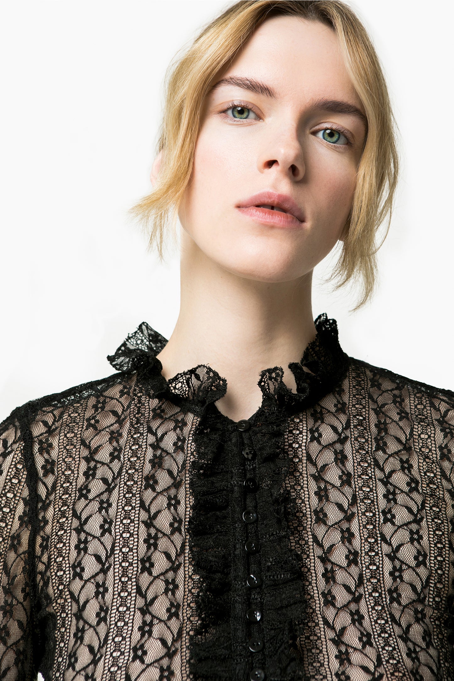 BENEDETTA - Undress lace shirt