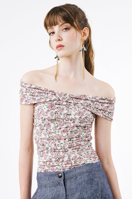 SOLE - Top in jersey Jardin