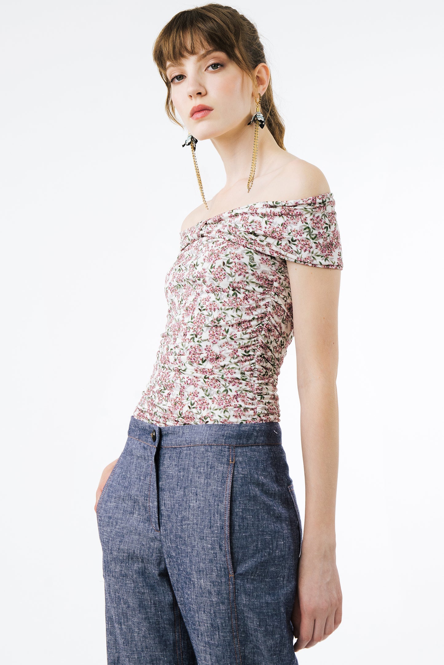 SOLE - Top in jersey Jardin