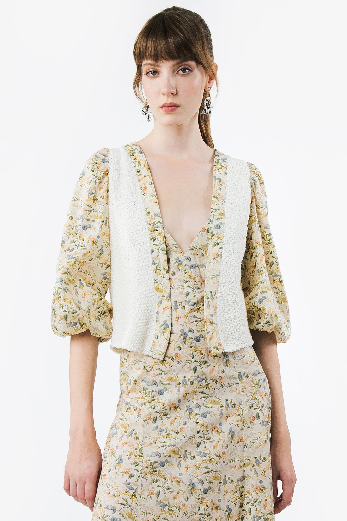 LINA - Cotton Cardigan Botanik