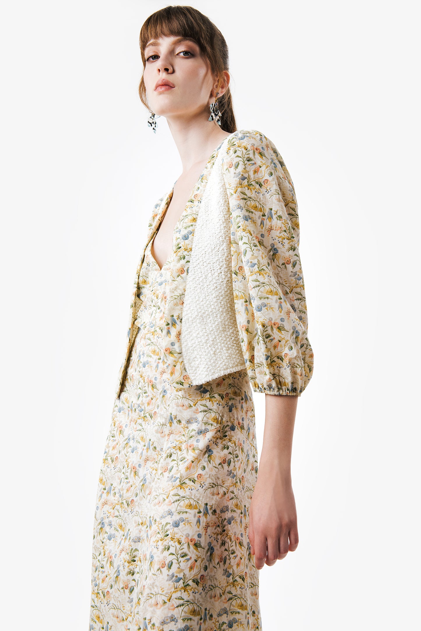 LINA - Cotton Cardigan Botanik