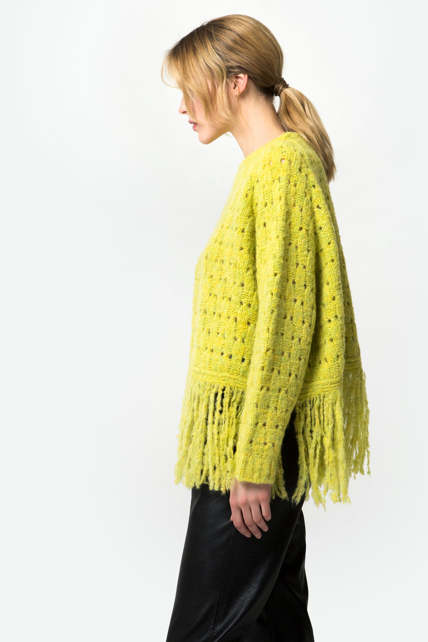 ESTER - Poncho con frange Thrilling
