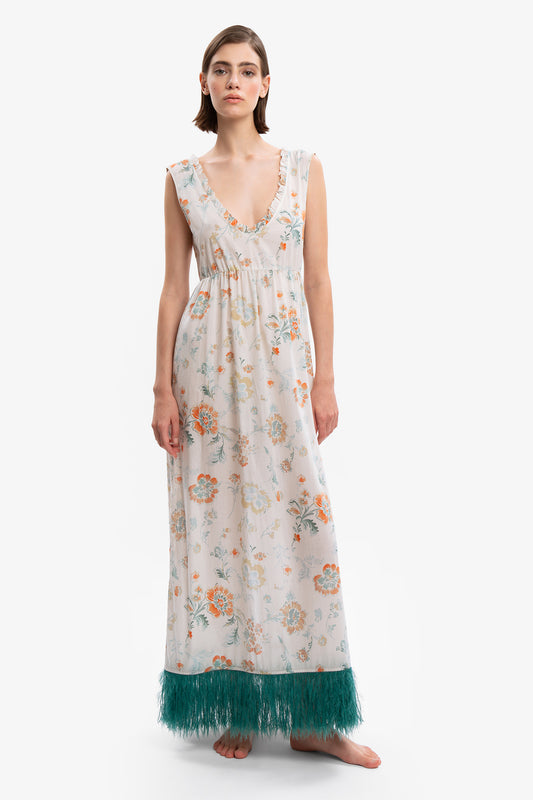 BECKY -  Abito in cotone Cannes