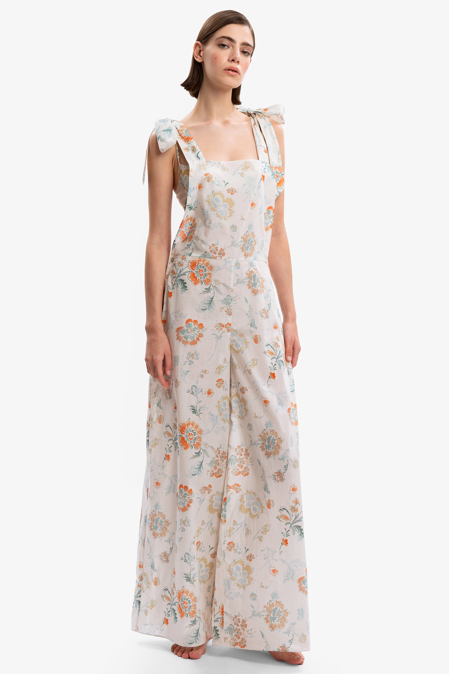 CHARLENE - Cotton Jumpsuit Cannes