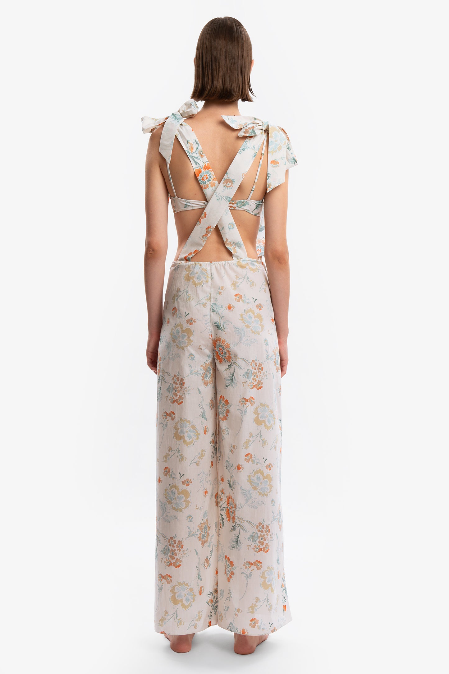 CHARLENE - Cotton Jumpsuit Cannes