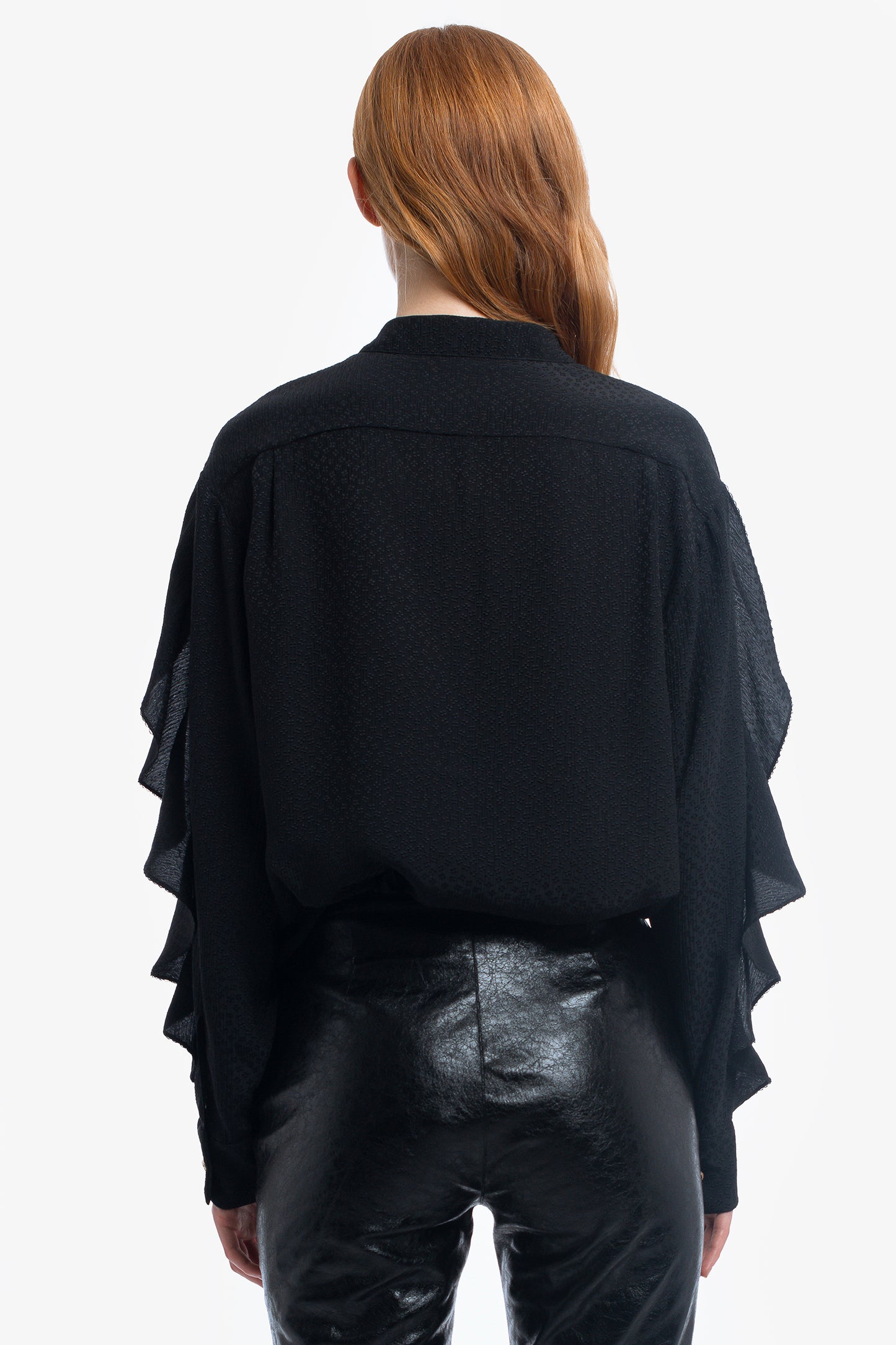 DORA - Creponne shirt Boheme