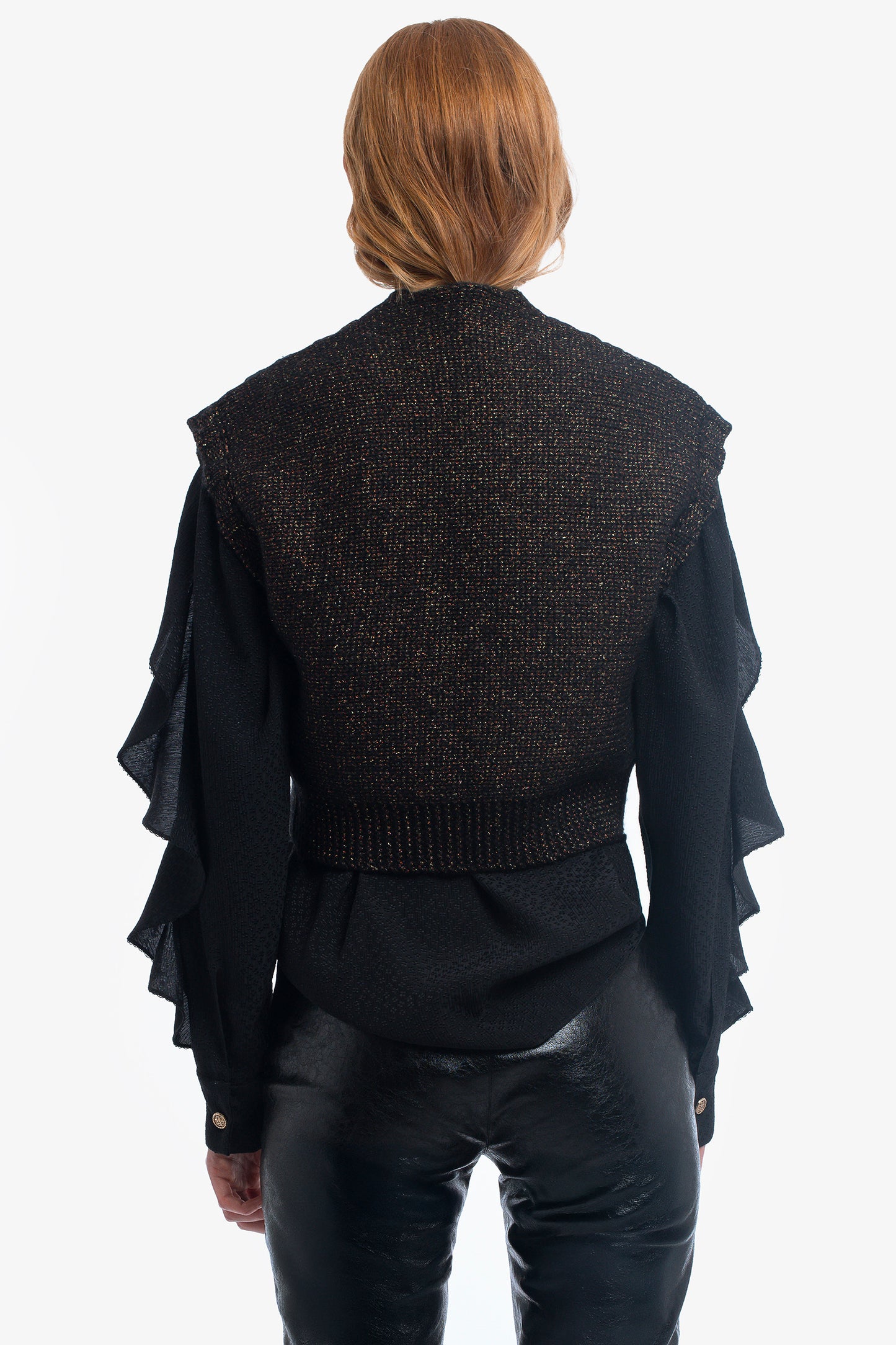 DIANA - Gilet in lana e alpaca Cosmo