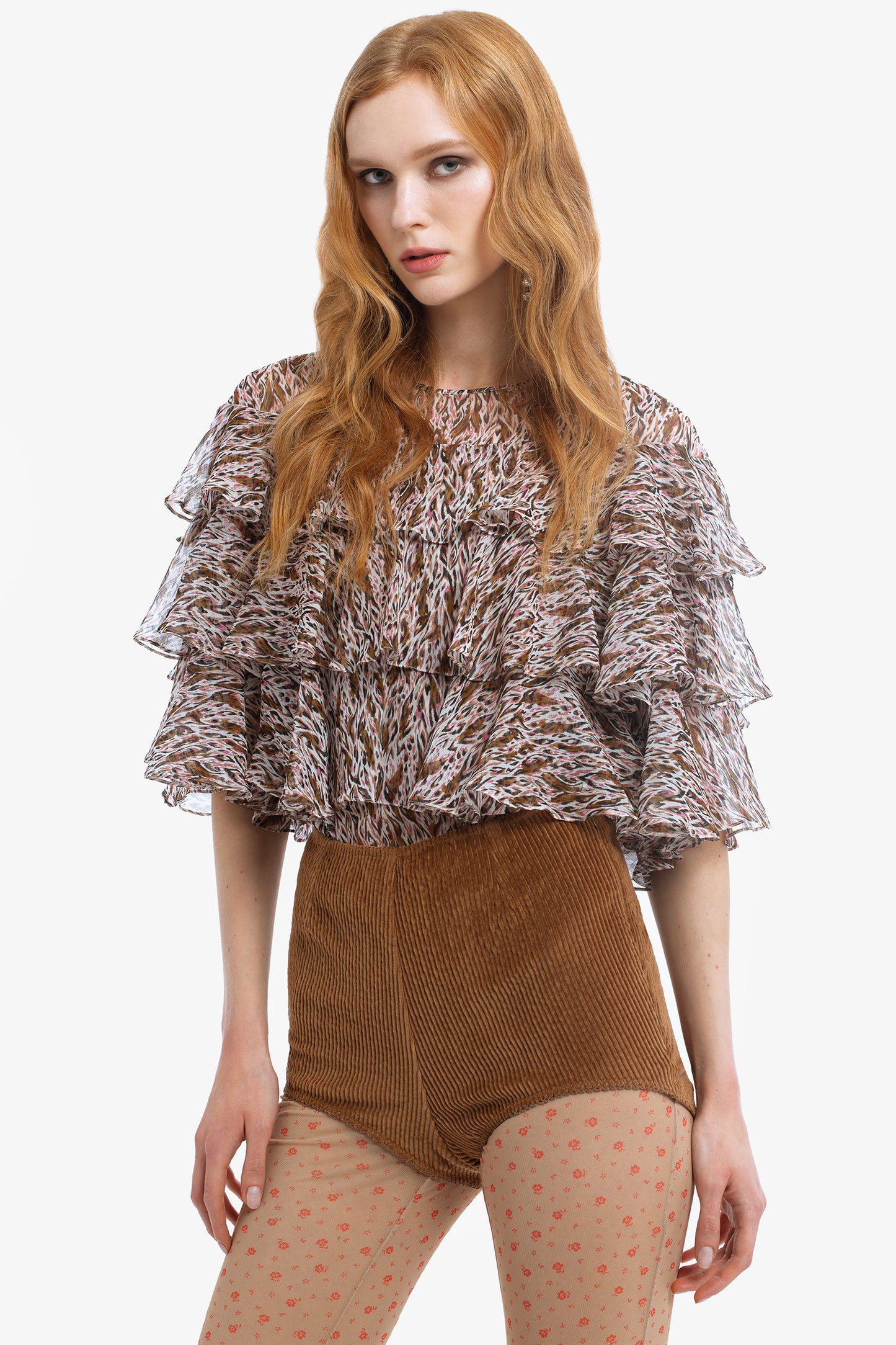 OFELIA - Culotte in velluto a coste Seventy