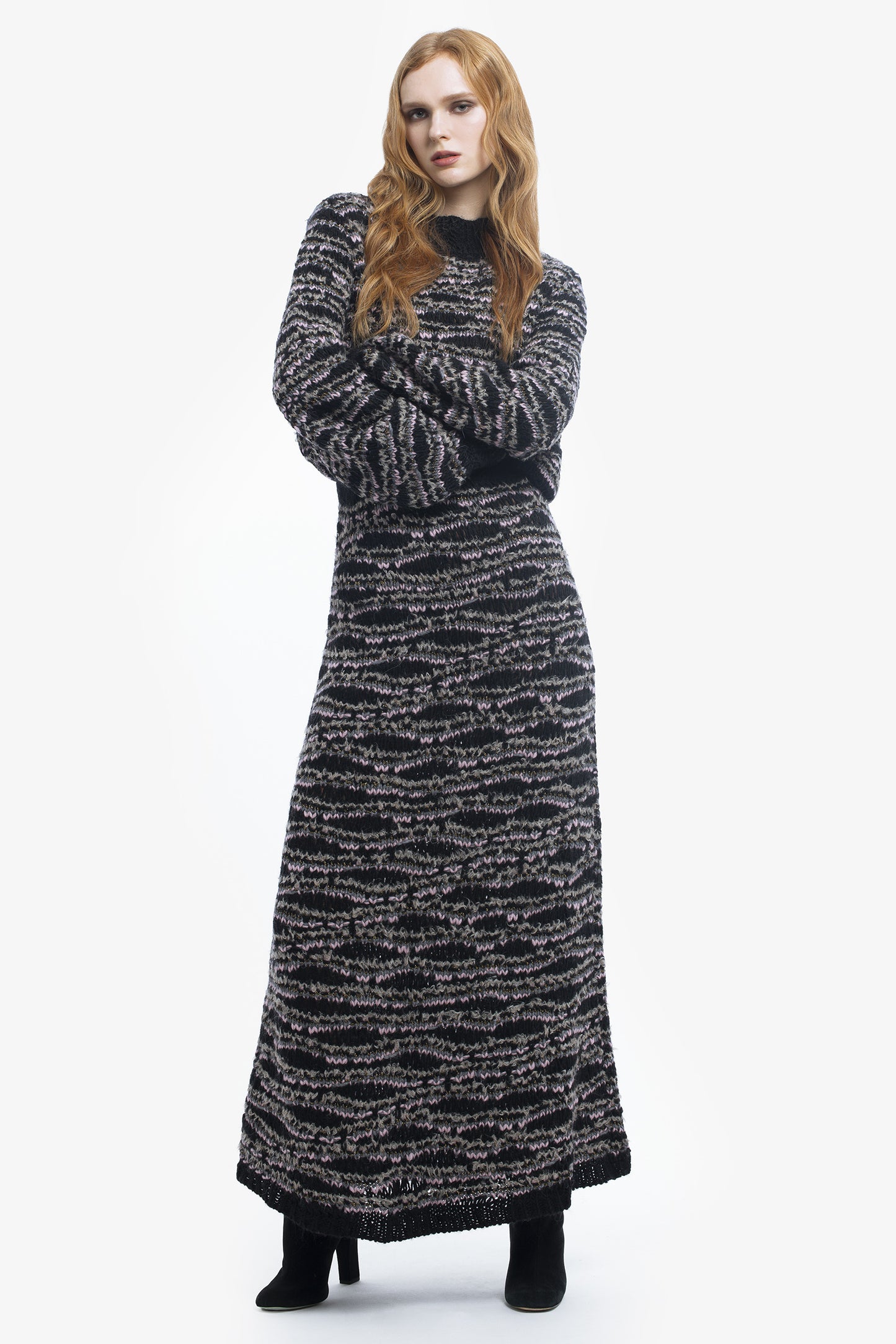 AIDA - Gonna lunga in lana e alpaca Moon