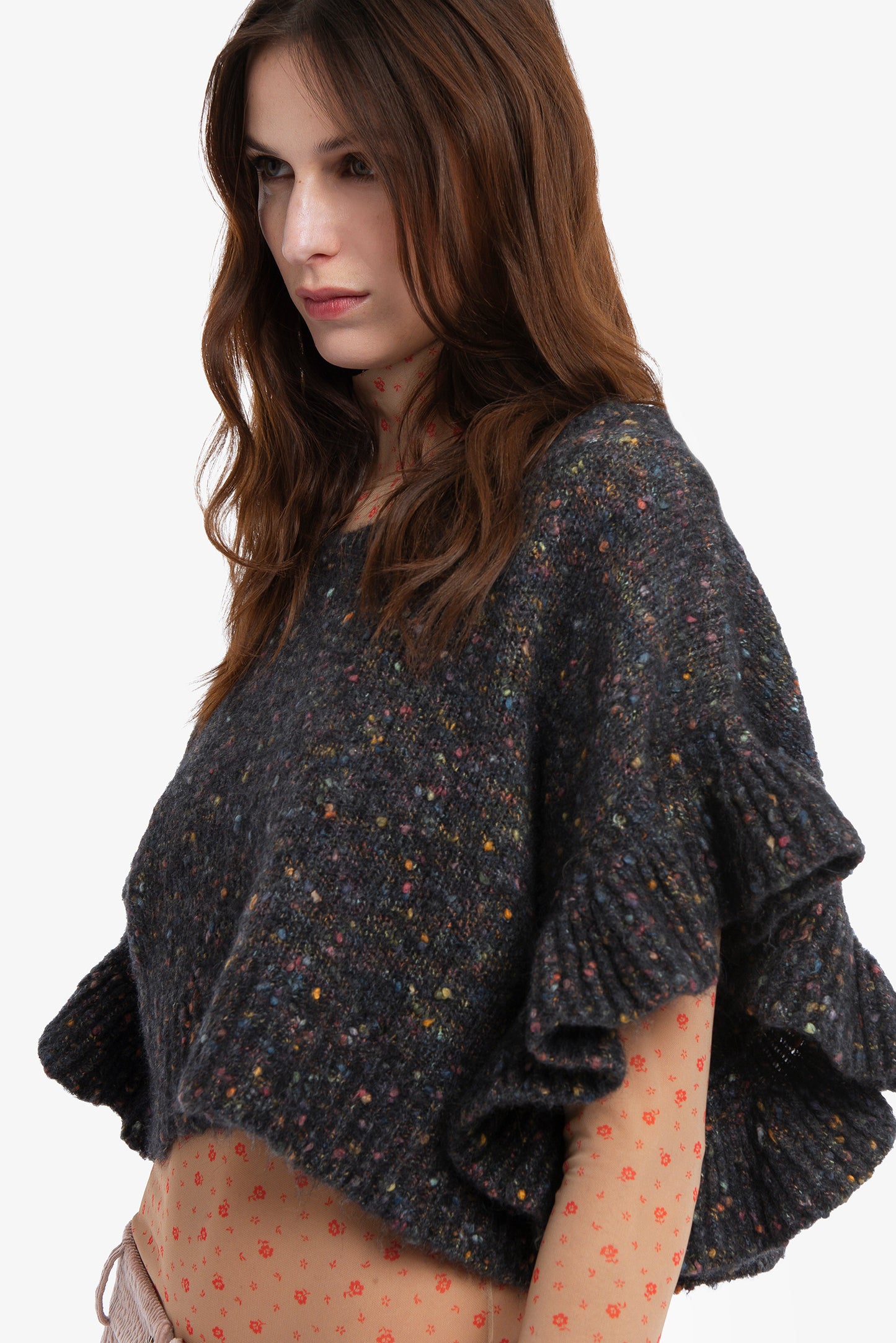 FRANCESCA - Cropped vest in baby alpaca Saint Moritz