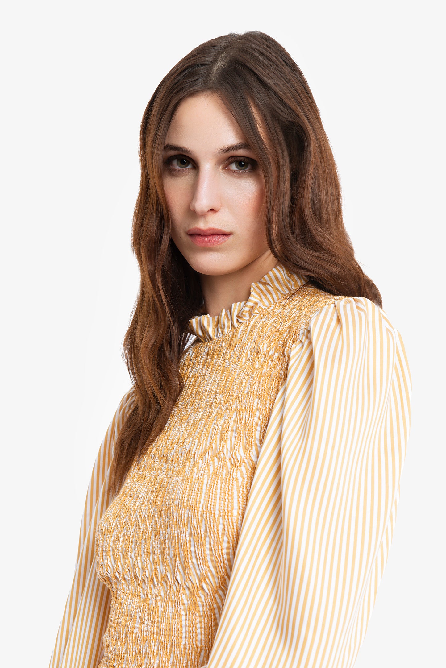 JULIETTE - Blouse crop Parisienne