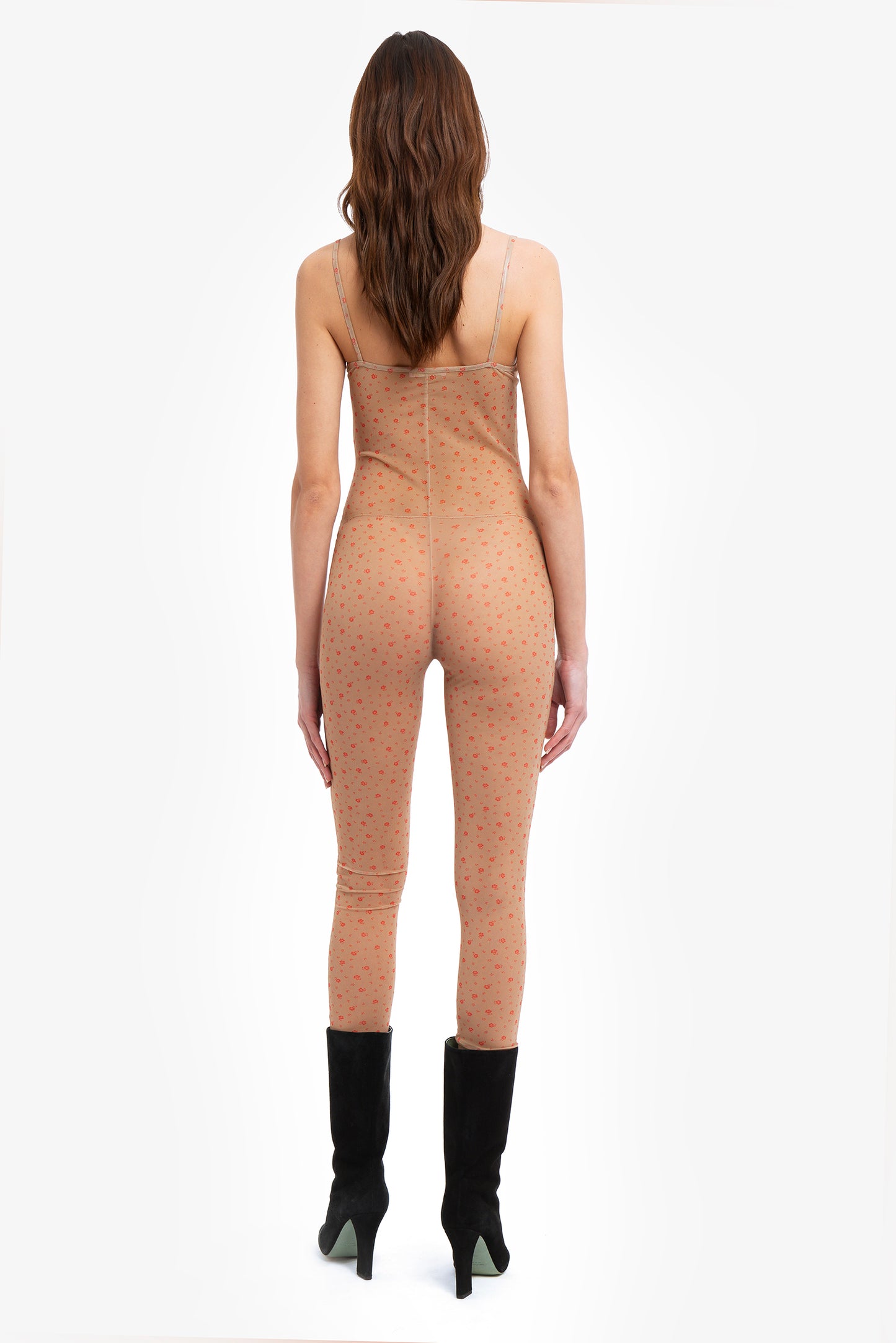 LULLI - Sleeveless tulle jumpsuit Decò