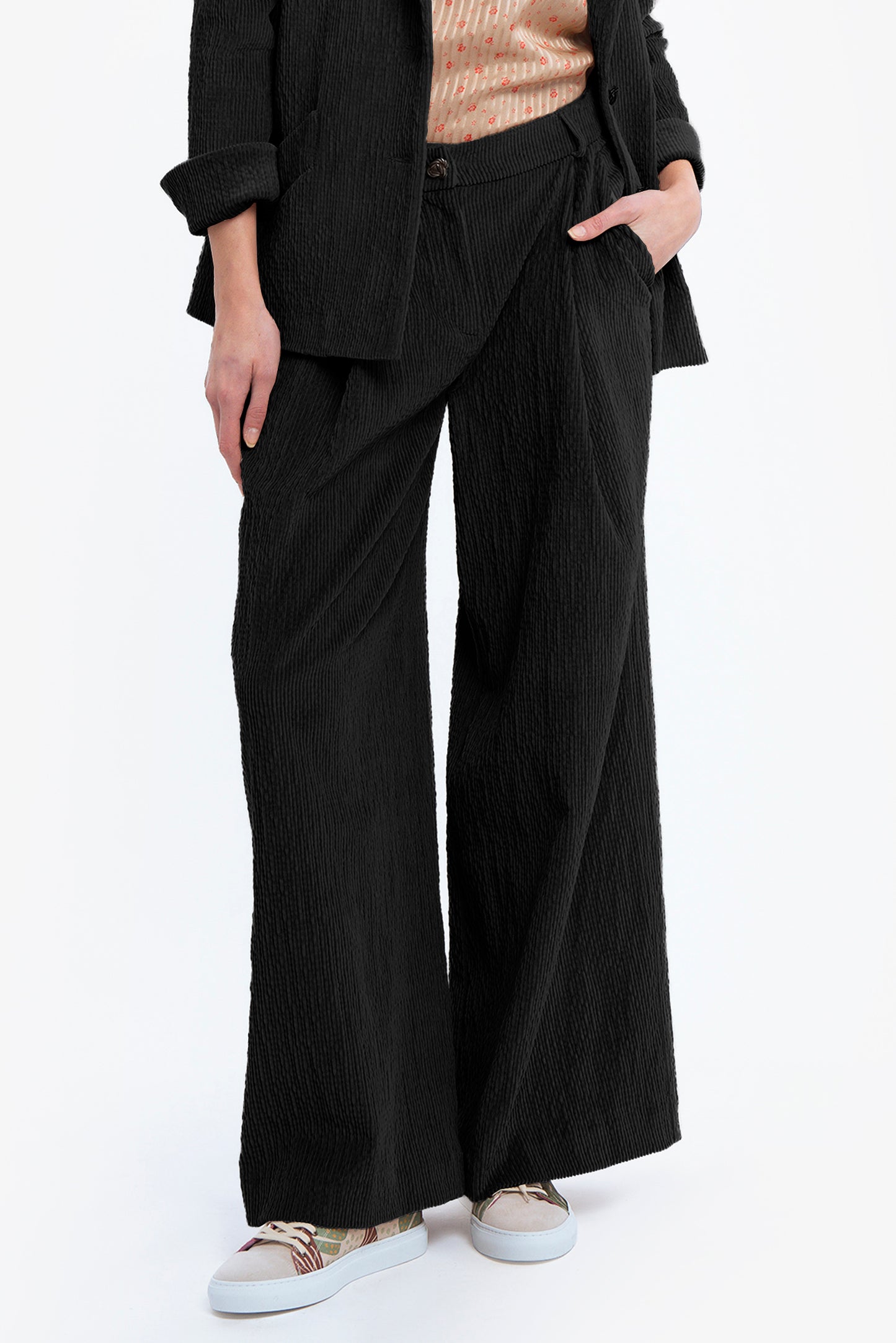 NERINA - Corduroy baggy trousers Seventy