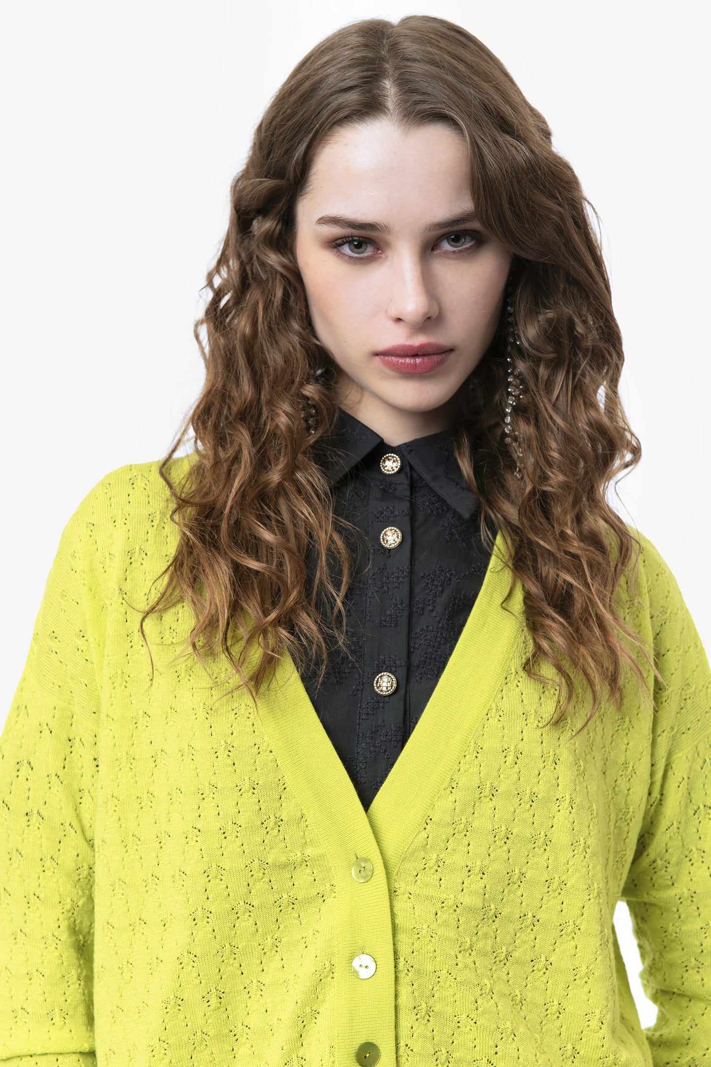 AURORA - Cardigan in lana merino Megève