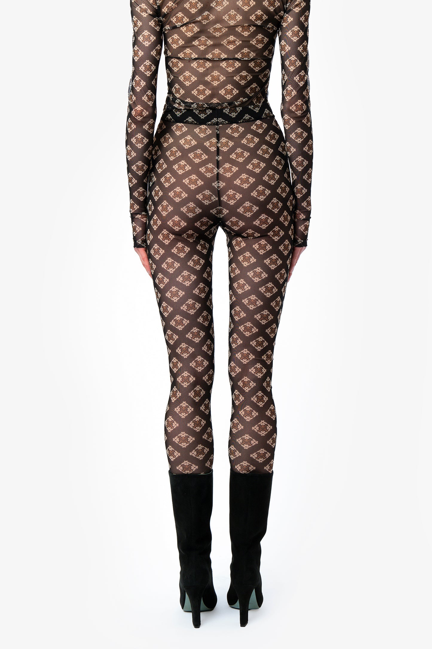 GIUDITTA - Tulle Leggings Decò