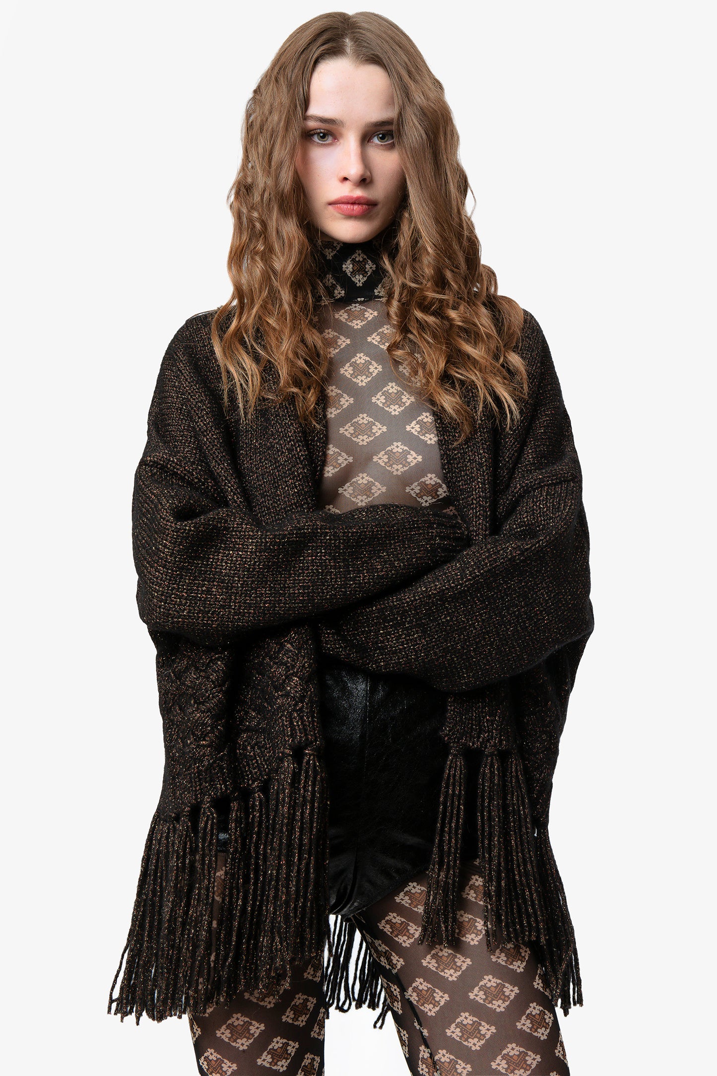 BABI - Cardigan in lana e alpaca Cosmo