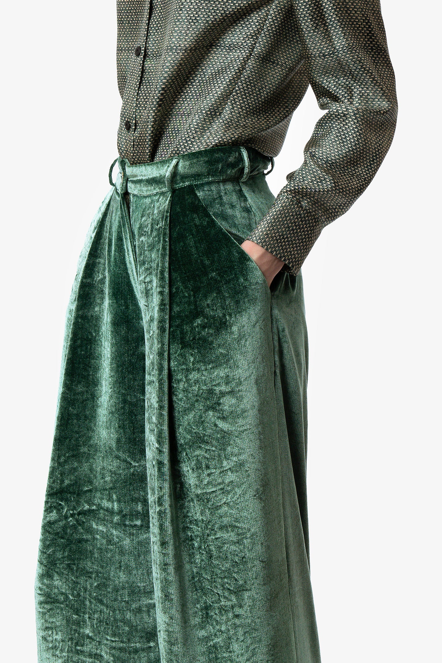 GUIA - Pantalone ampio Velvet