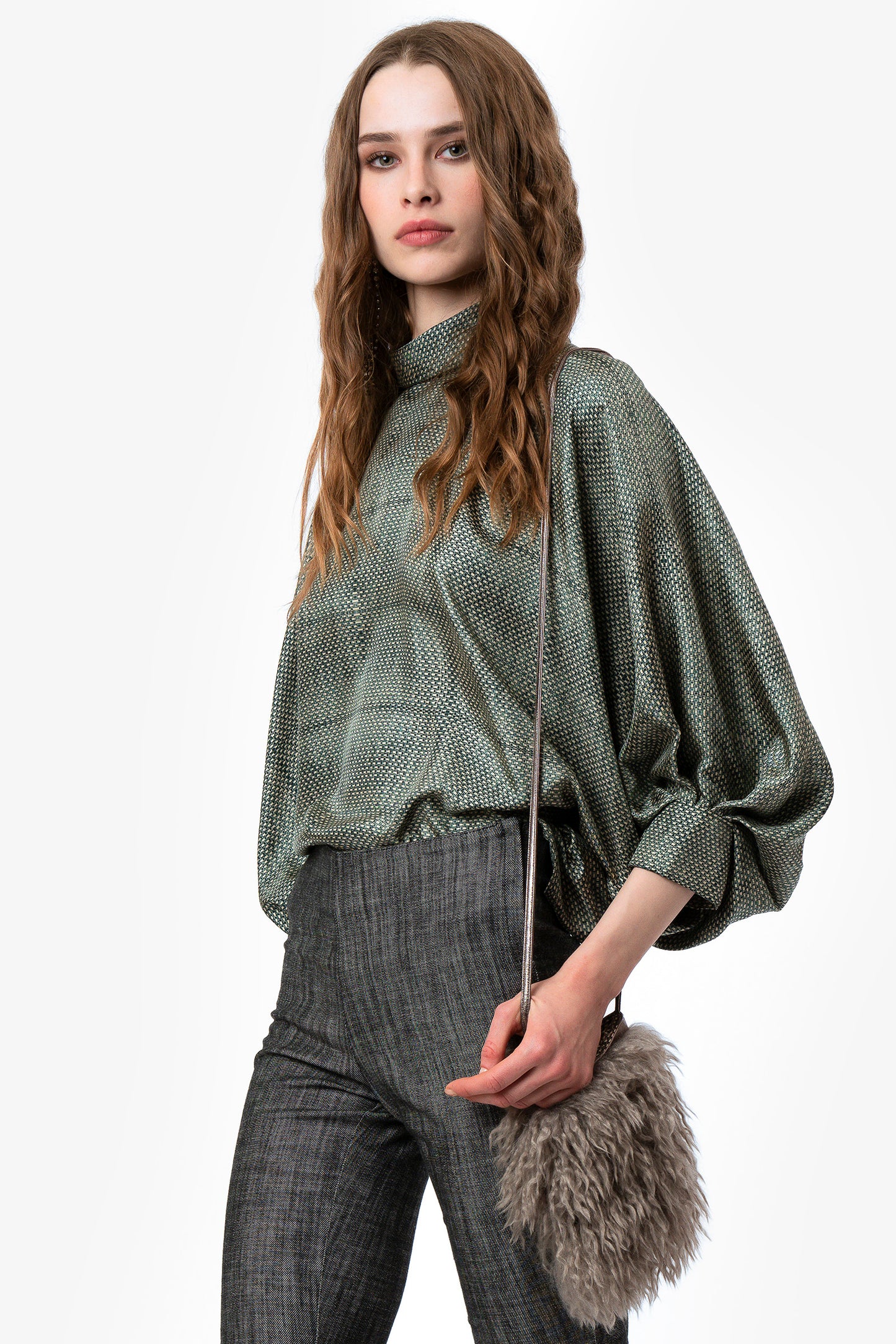NUVOLA - Shoulder cell phone holder Sauvage