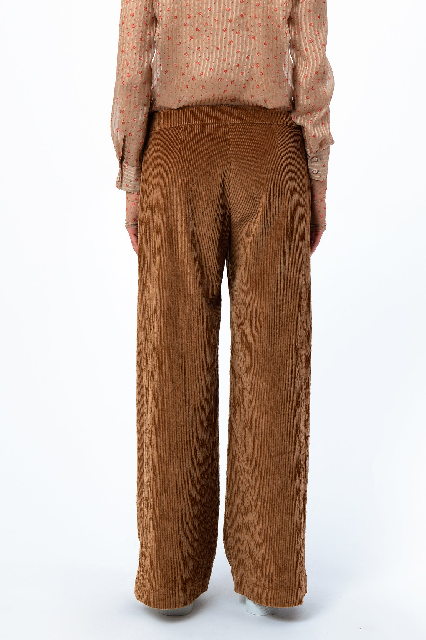IOLANDA - Pantalone baggy in velluto a coste Seventy