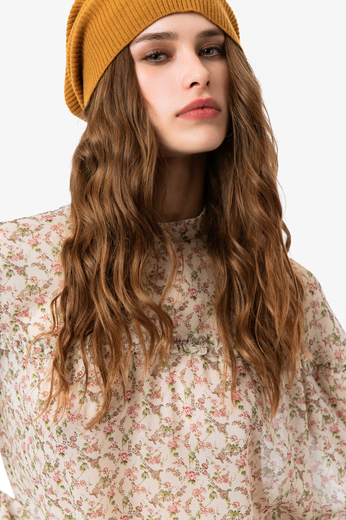CAMILLE - Blusa in seta Botanik