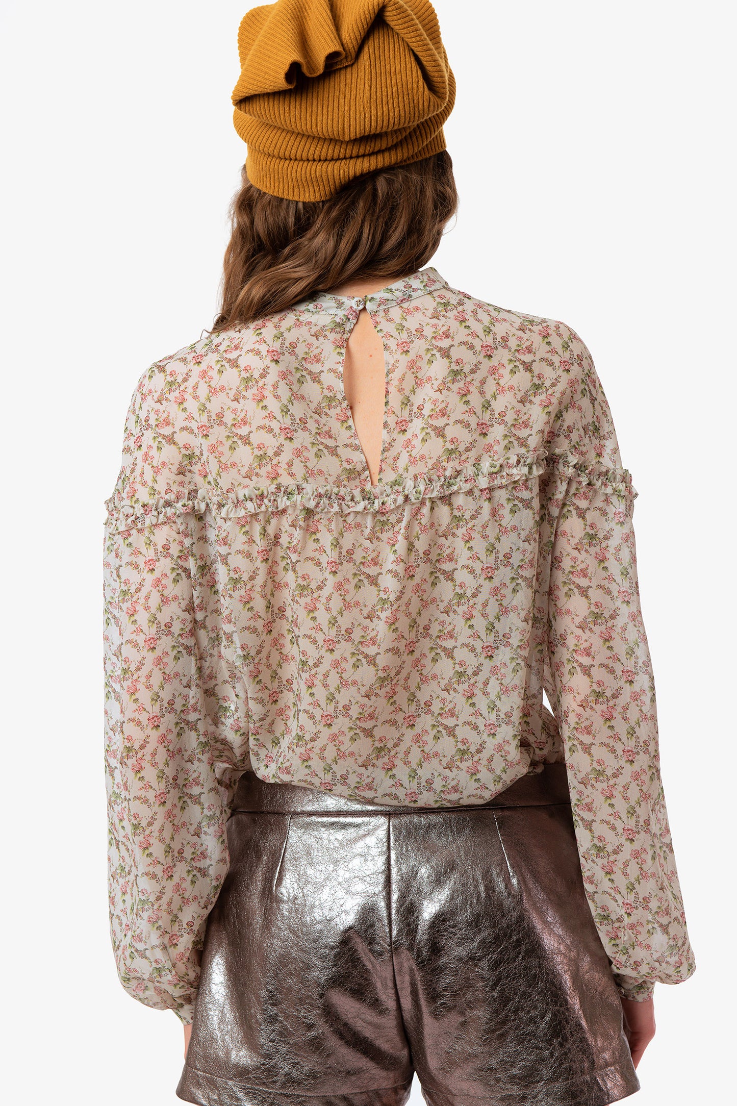 CAMILLE - Blusa in seta Botanik