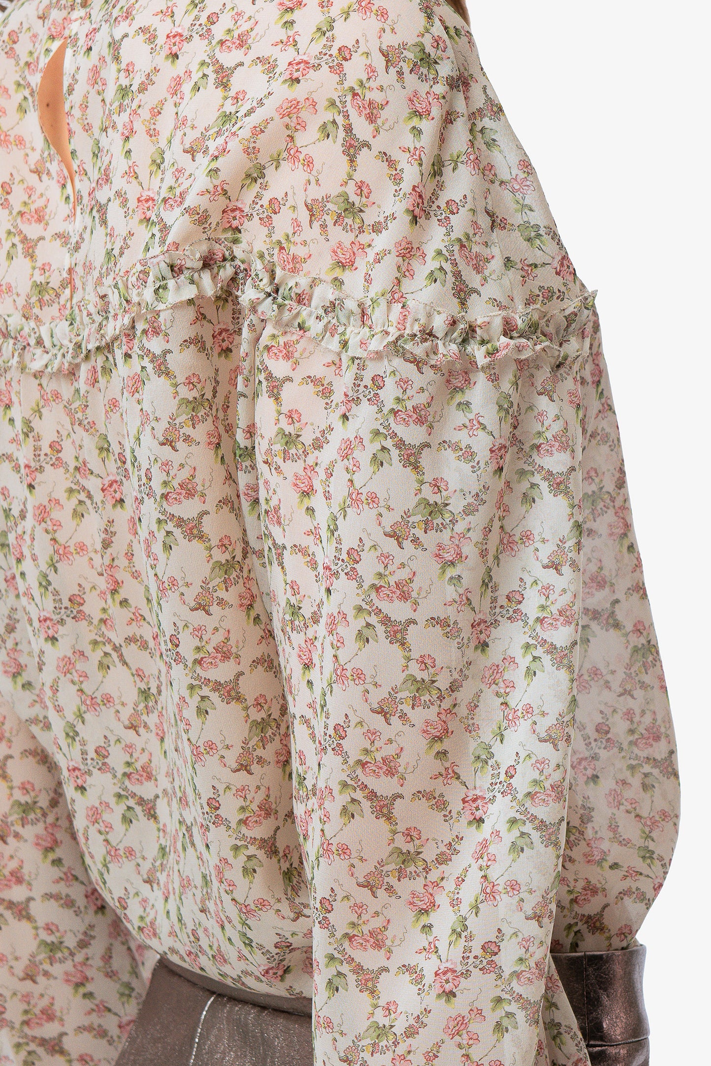 CAMILLE - Blusa in seta Botanik