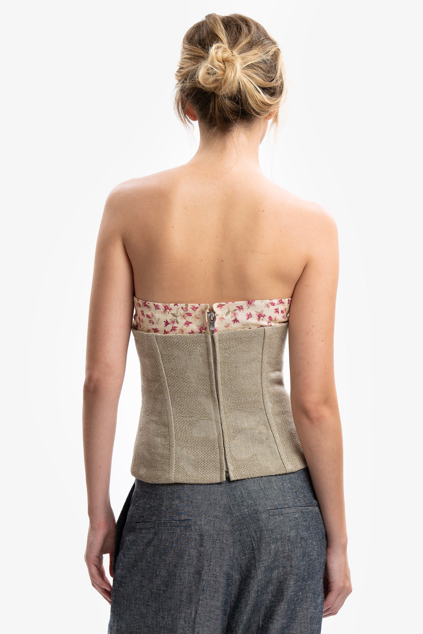 CLARA - Top in lino Safari