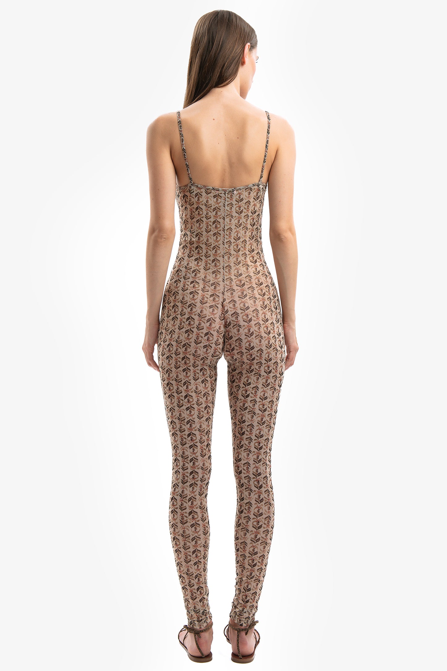 VERA - Jumpsuit in tulle Lotus