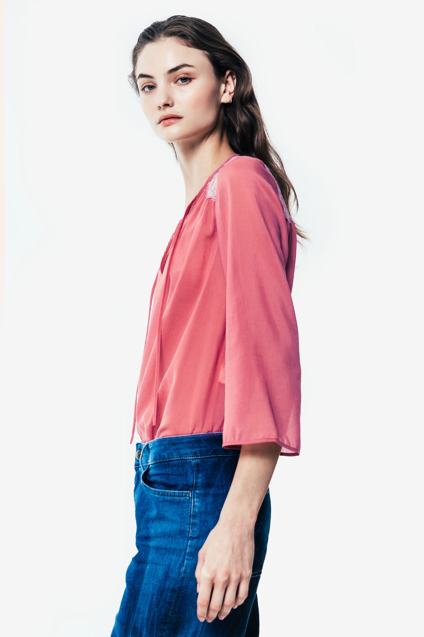 SOFIA - Blusa con pizzo