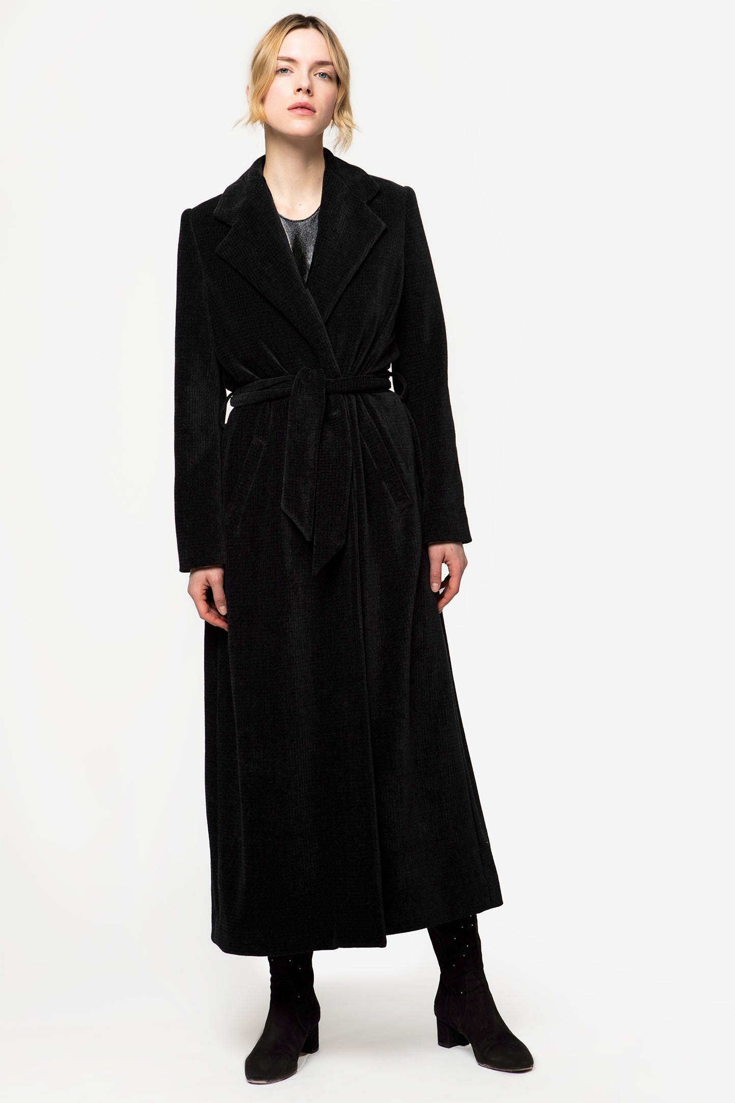 CHRISTINA - Cappotto in velluto