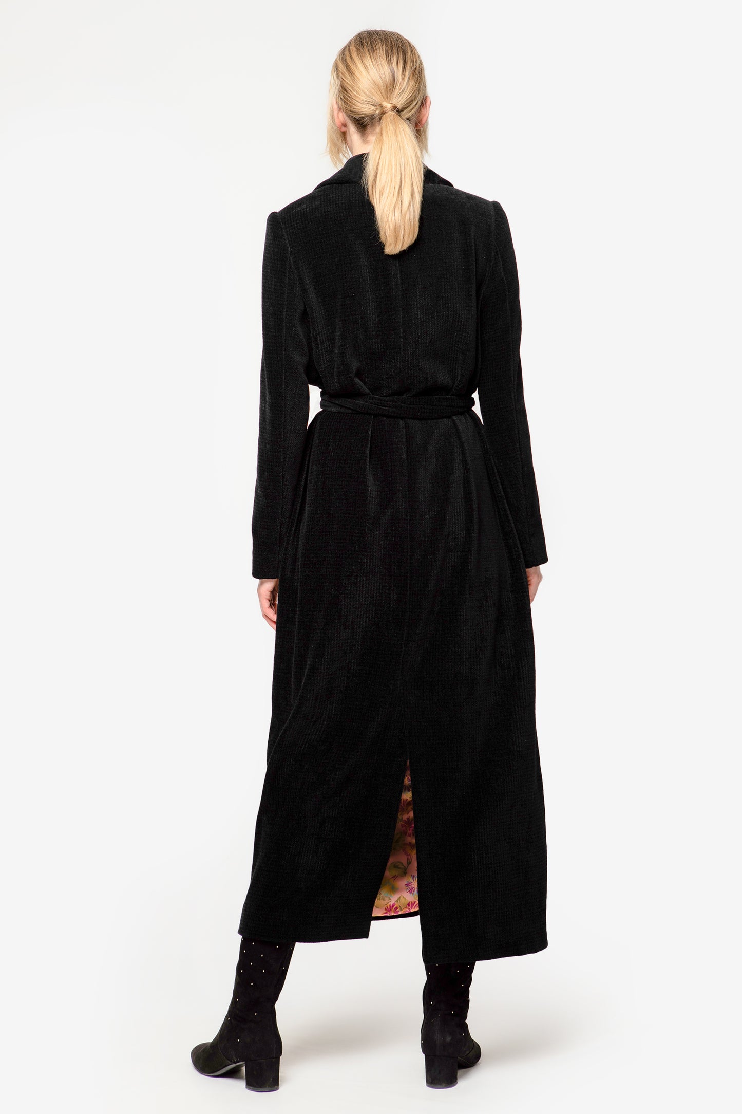 CHRISTINA - Cappotto in velluto