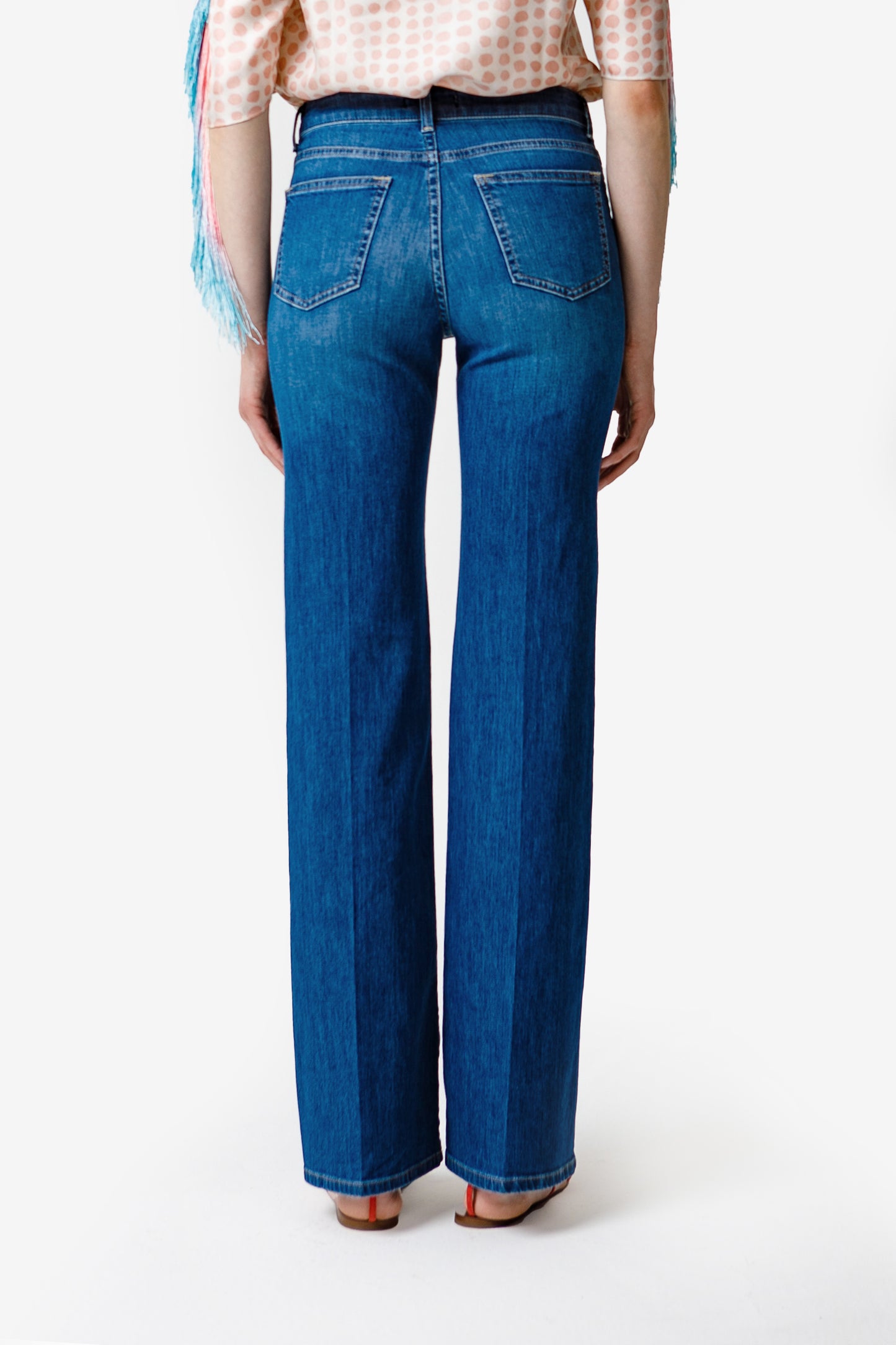 GINEVRA - Jeans flared denim