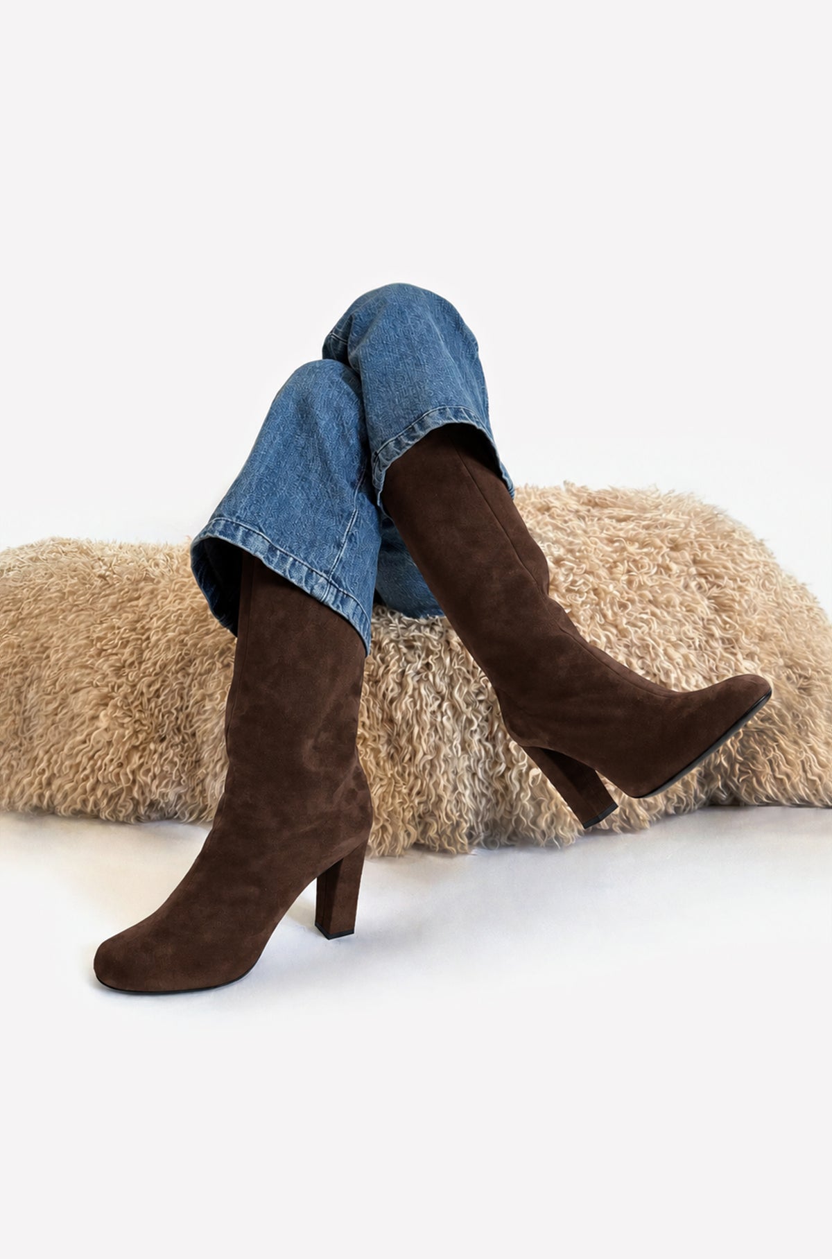 CLARISSA - Stivale in suede