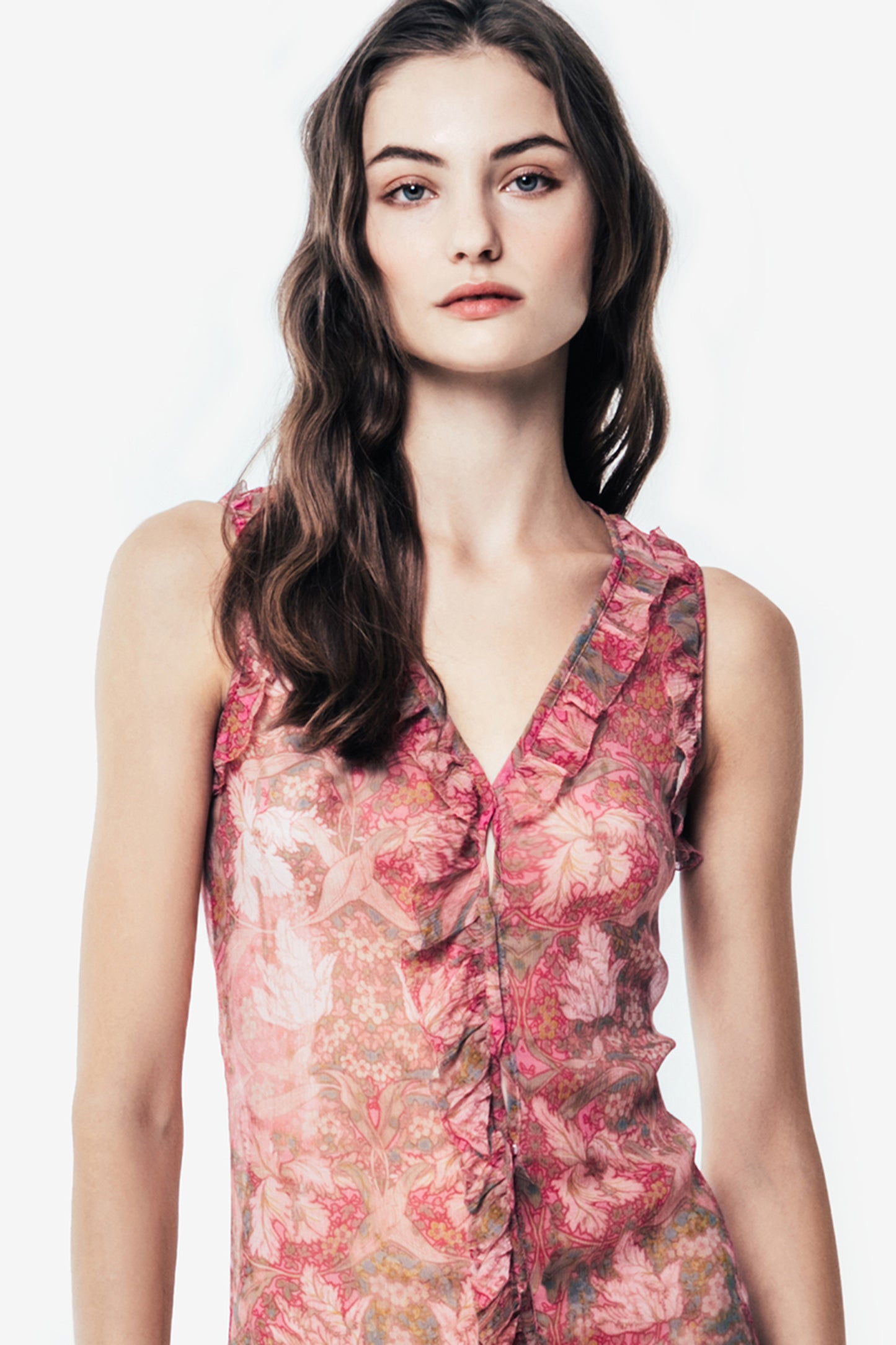 CLELIA - Abito midi in seta
